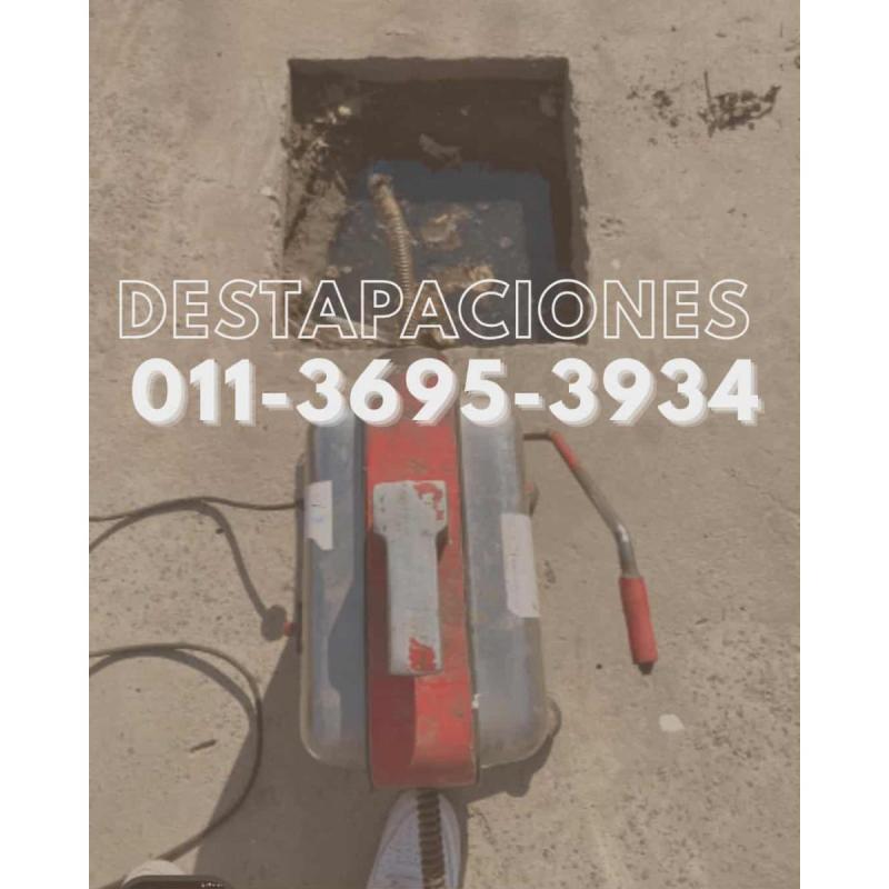 Destapaciones con maquina