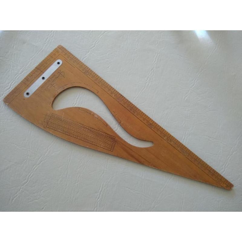 Escuadra de madera de alta costura Delego y Lagarrigue