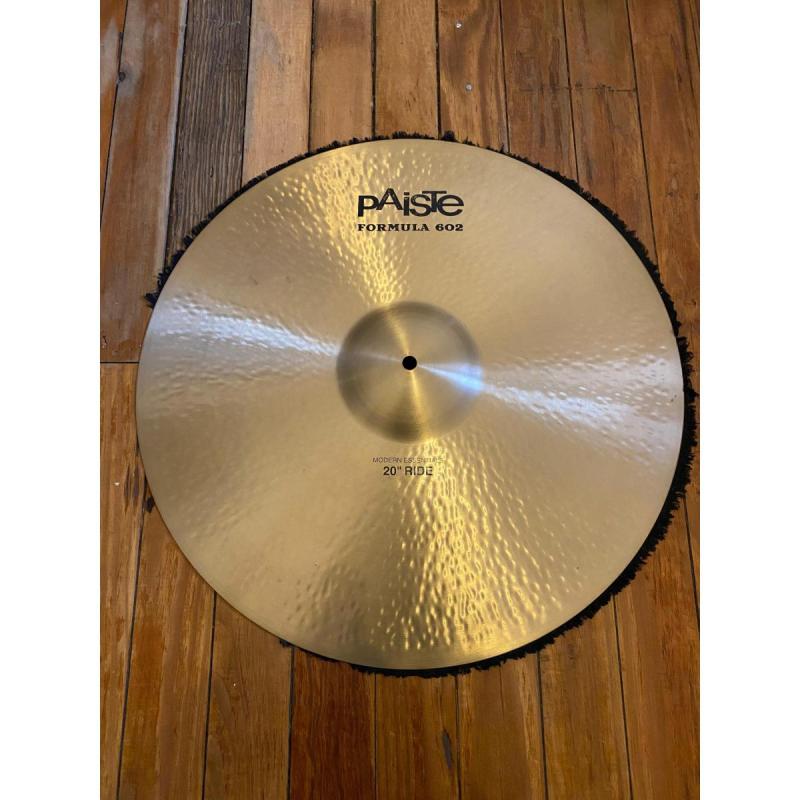 Ride 20" - paiste formula 602 - modern essential impecable! - zildjian, sabian, meinl, dw