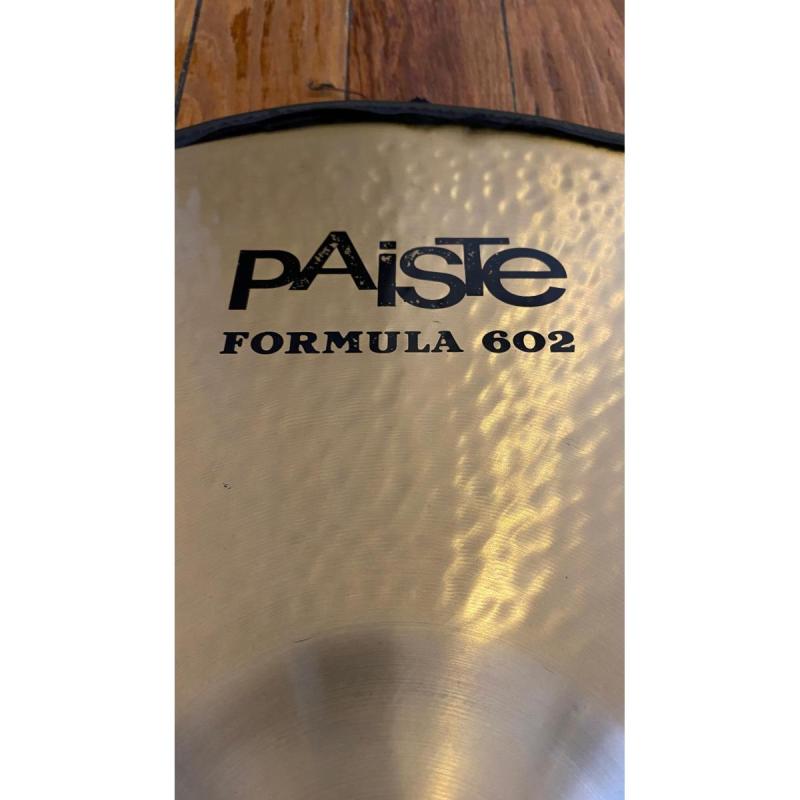 Ride 20" - paiste formula 602 - modern essential impecable! - zildjian, sabian, meinl, dw - 4