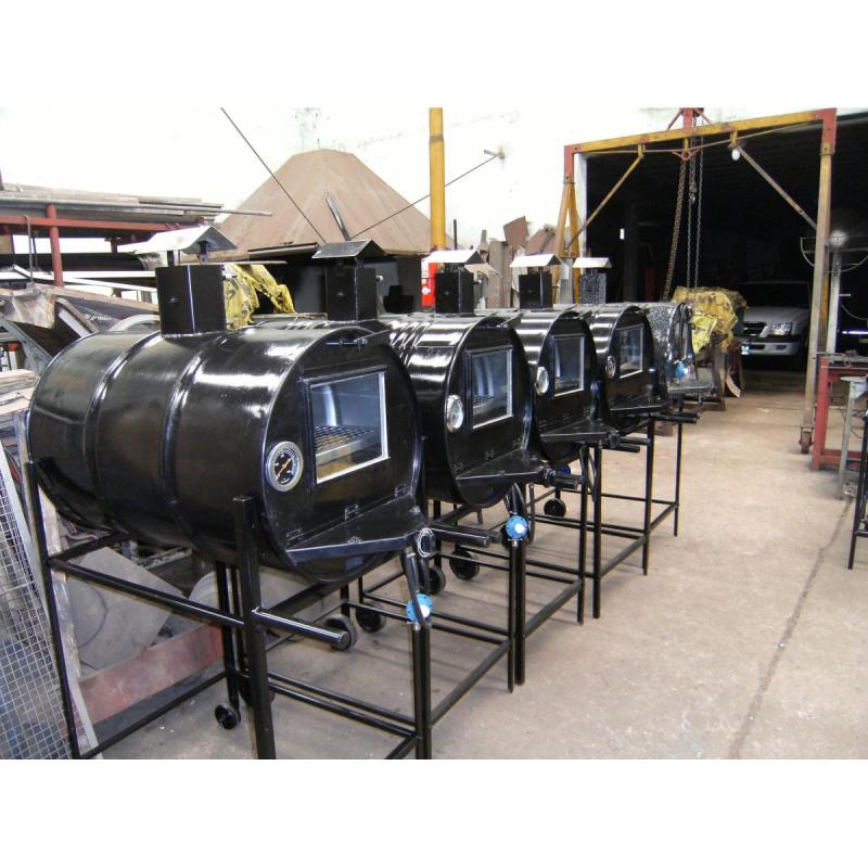 Hornos de tambor de 200l. - 4/8