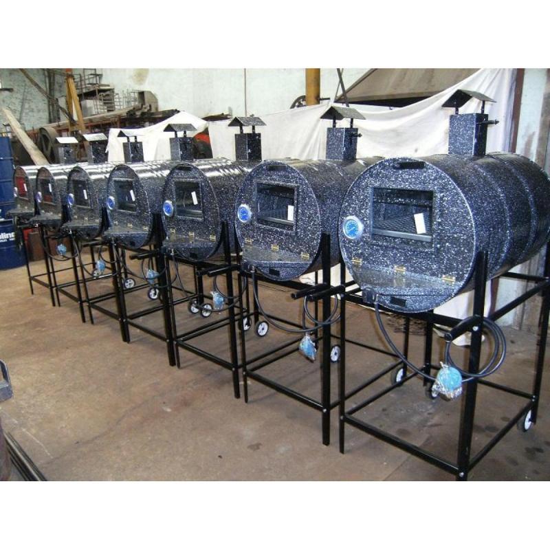 Hornos de tambor de 200l. - 6/8