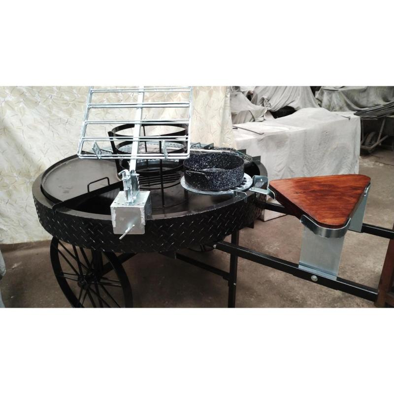 Fogoneros de distintas formas y tamaÑos.