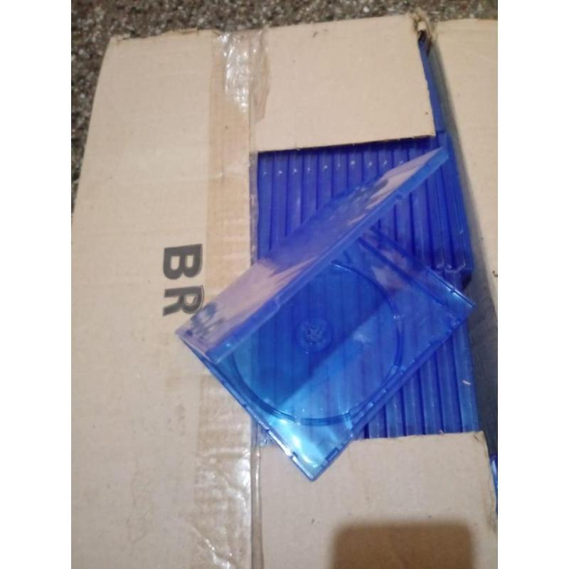 191 Bluray virgen marca Ronq + 148 Cajas azules con logo Bluray transparente - 4/9