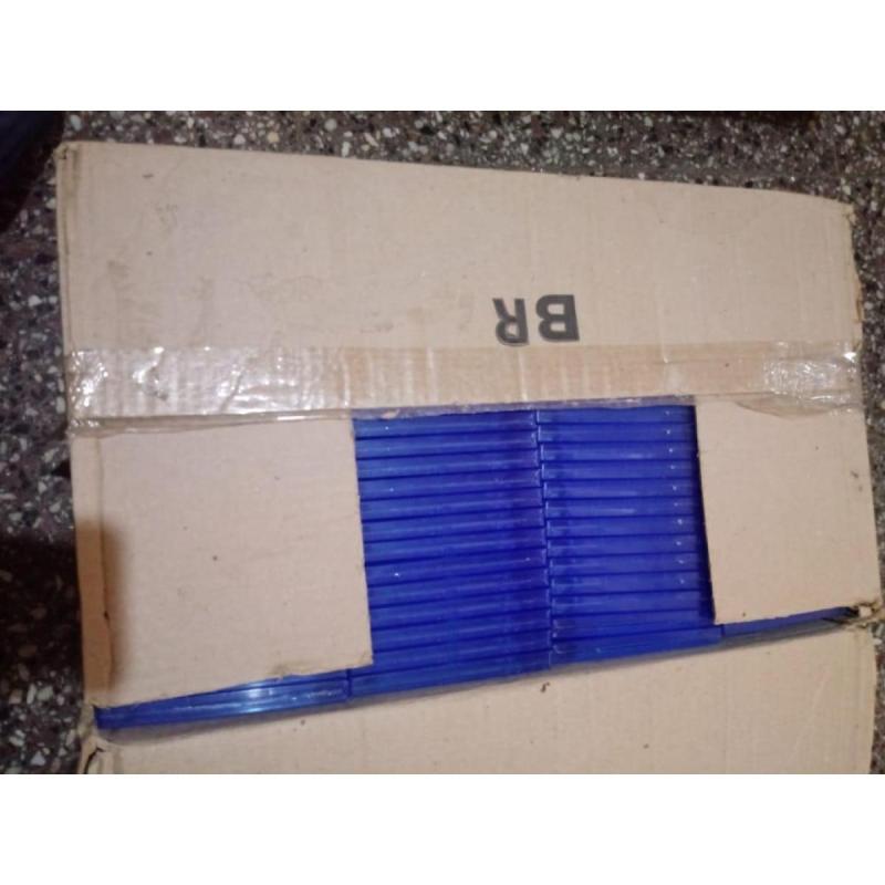 191 Bluray virgen marca Ronq + 148 Cajas azules con logo Bluray transparente - 7/9