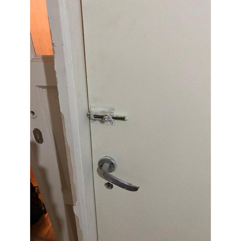 Puerta Placa De Pino 60x200 Tab. De 10 Con Marco De Madera