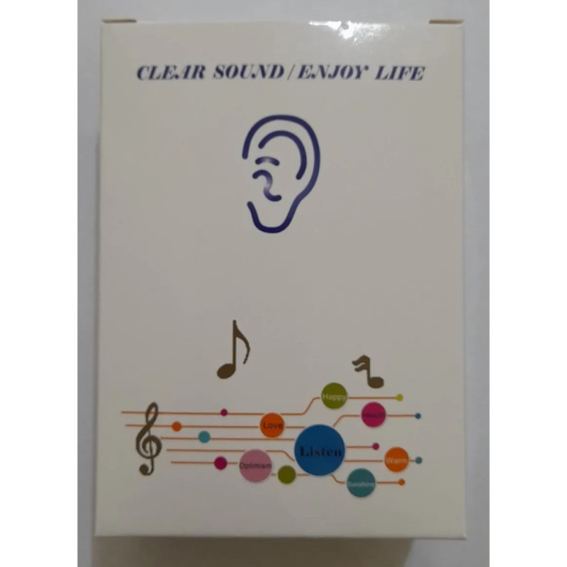 Audífono recargable Amplificador de sonido con estuche de traslado Gratis