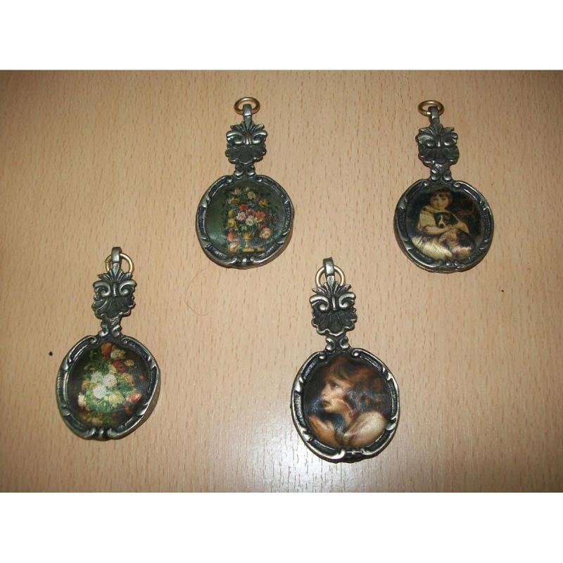 Camafeos Antiguos Para Colgar X 4