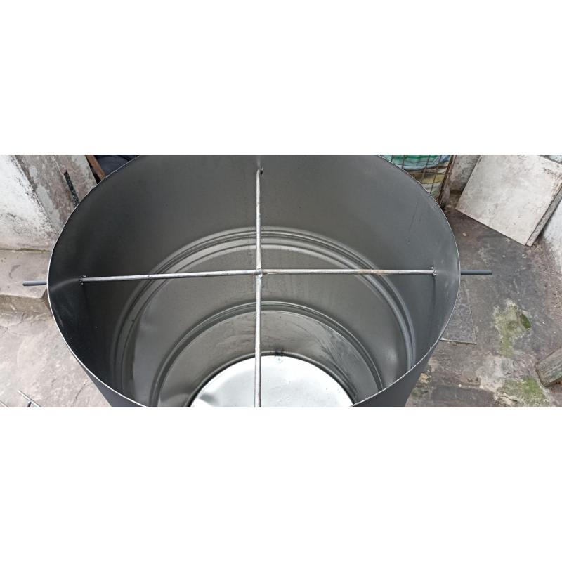 ahumador de 205 litros con parrilla desmontable - 4/4