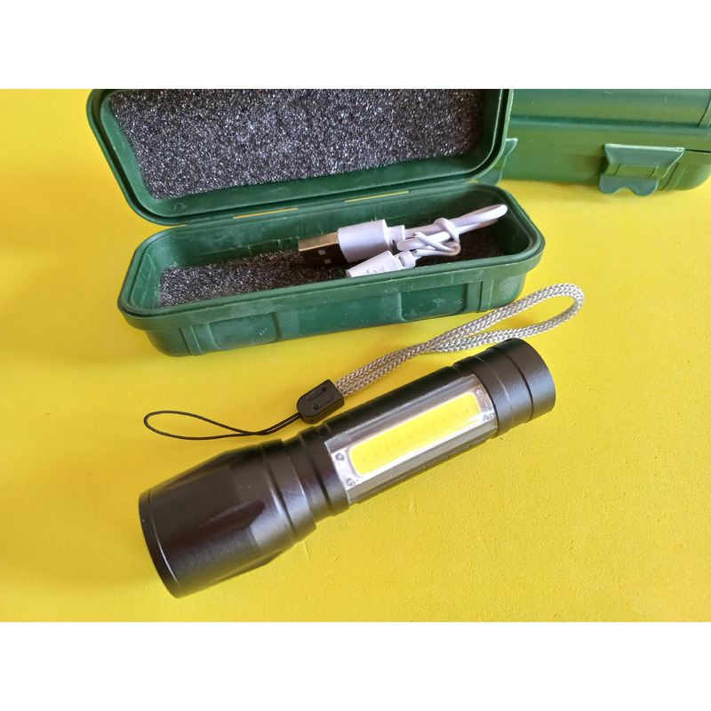 Linterna mini led con zoom Excelente iluminación y gran alcance