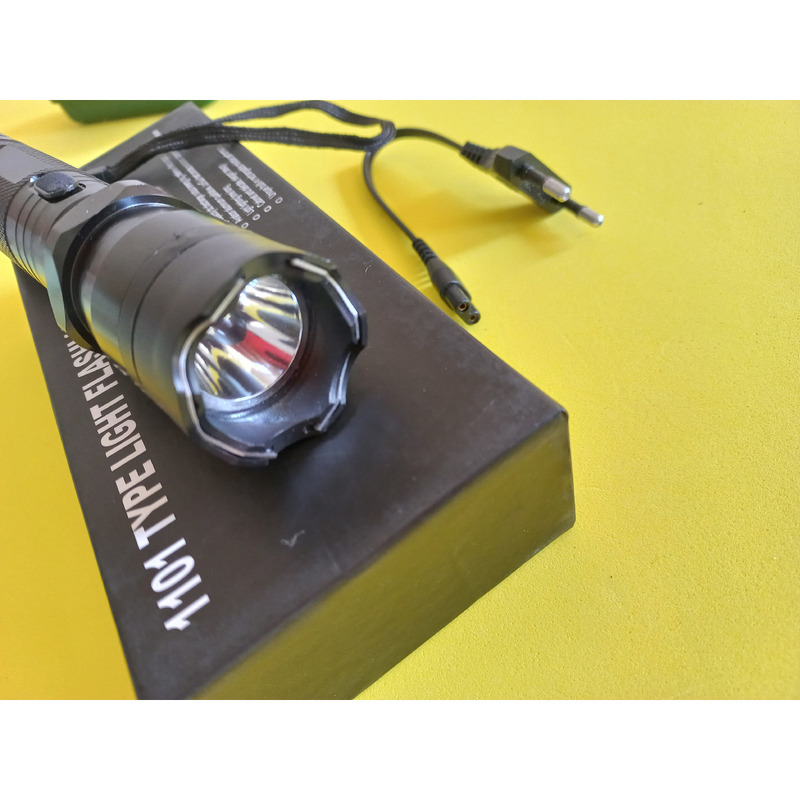 Linterna picana electrica para defensa personal