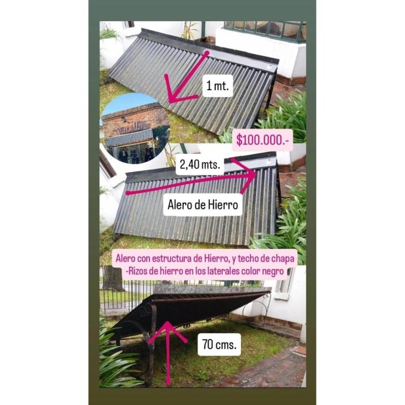 Alero de hierro