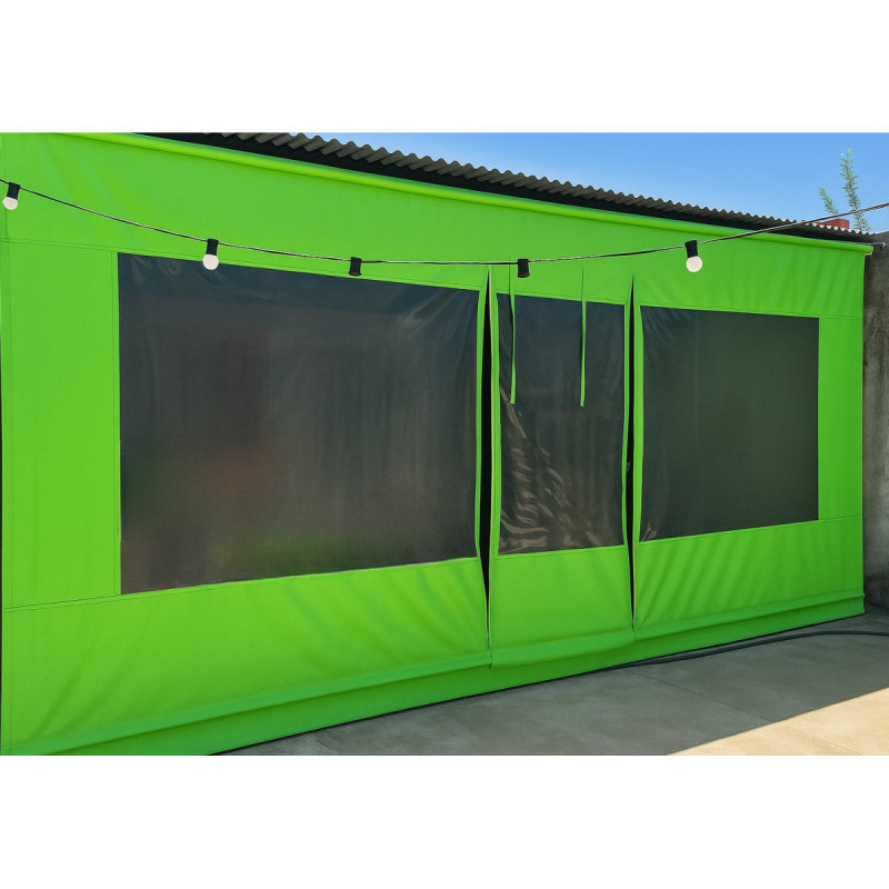 Vendo cerramiento plegable