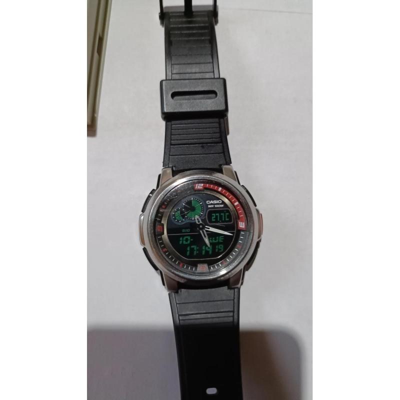 Vendo reloj Casio aqf 102w con papeles original o permuto por otro casio(3541201237)