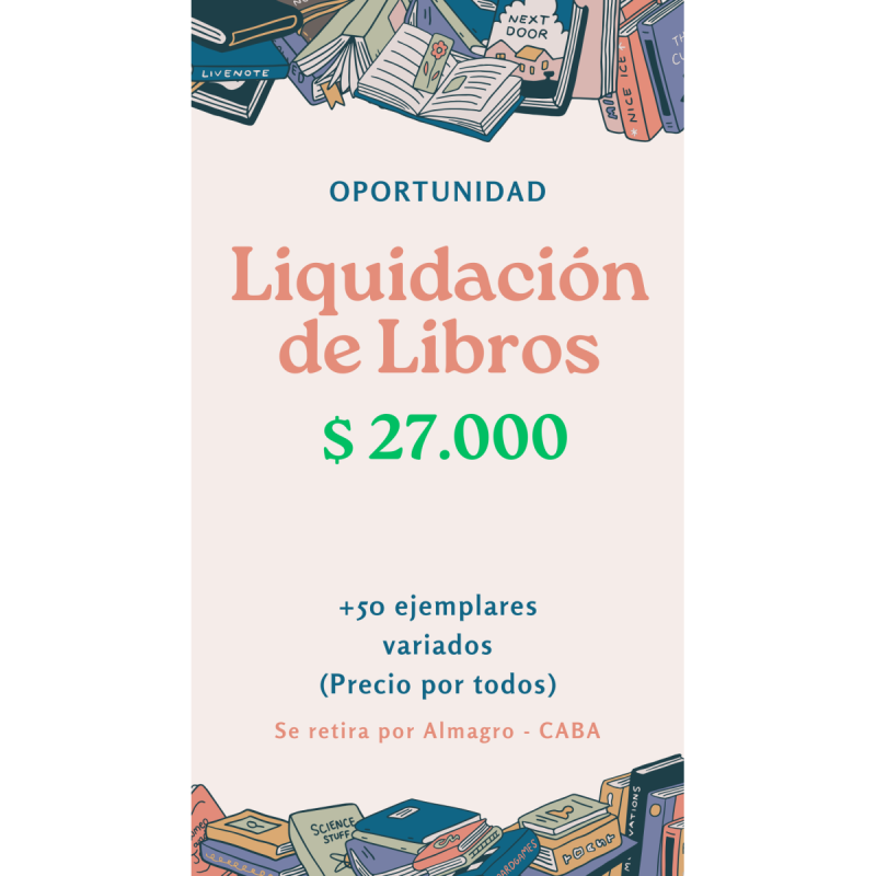 Lote de libros varios por mudanza +50