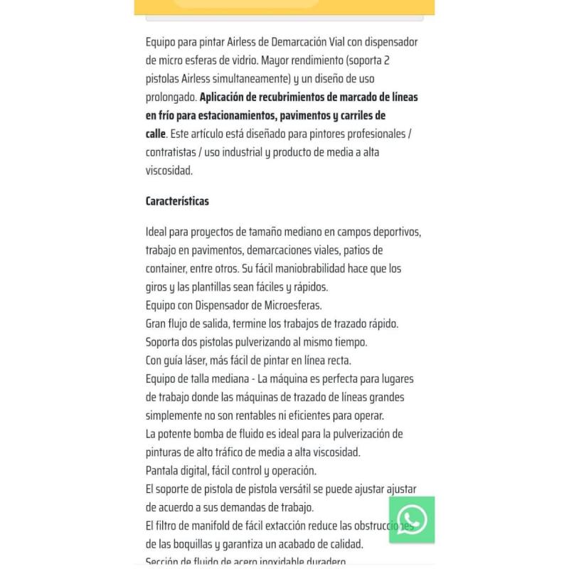 Equipo de Demarcación Vial Airless - 14/16