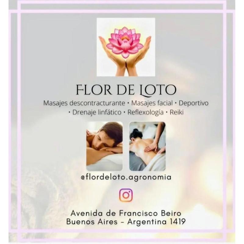 Flor de loto Masajes