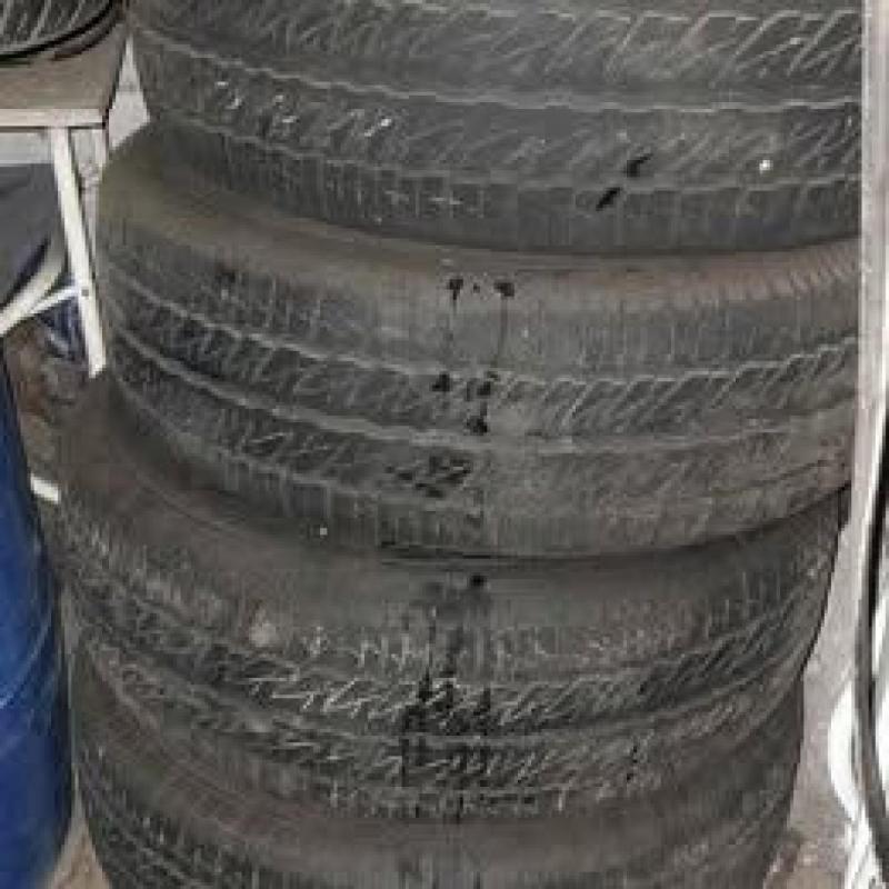 Vendo 4  cubiertas 255/70/15 nuevas fate