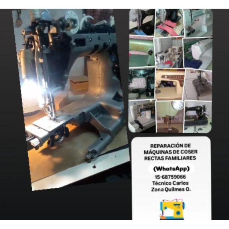 Reparación de Máquinas de coser Rectas Familiares