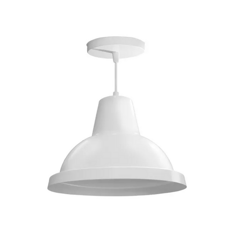 Lámpara Colgante 1 Luz Blanco Negro Colores Modena Lumipack - 2