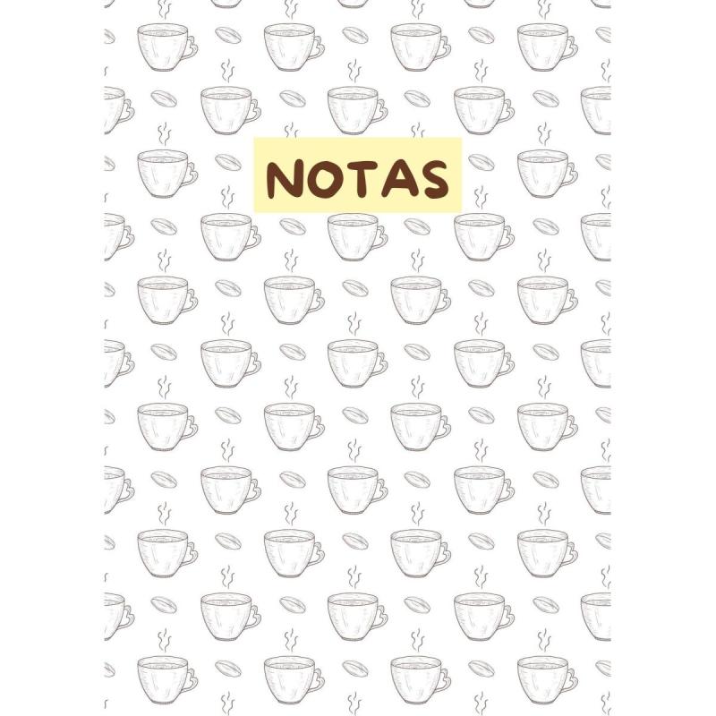 Hojas Rayadas con Diseños de Bebidas, Mate, Café - Anotador - Pdf imprimible - 5