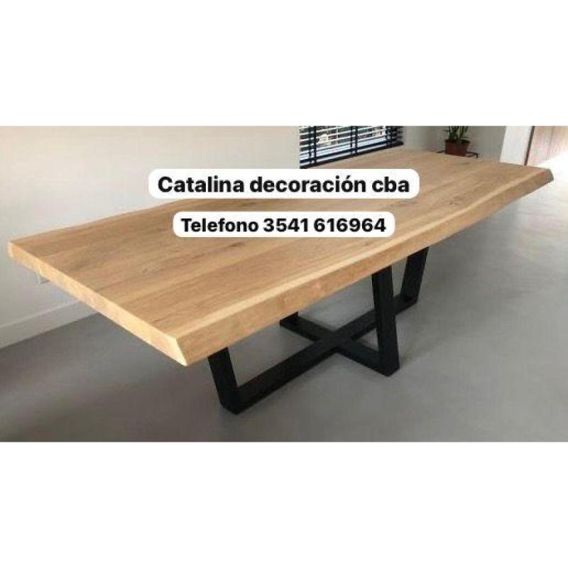 Patas de hierro para mesas de madera