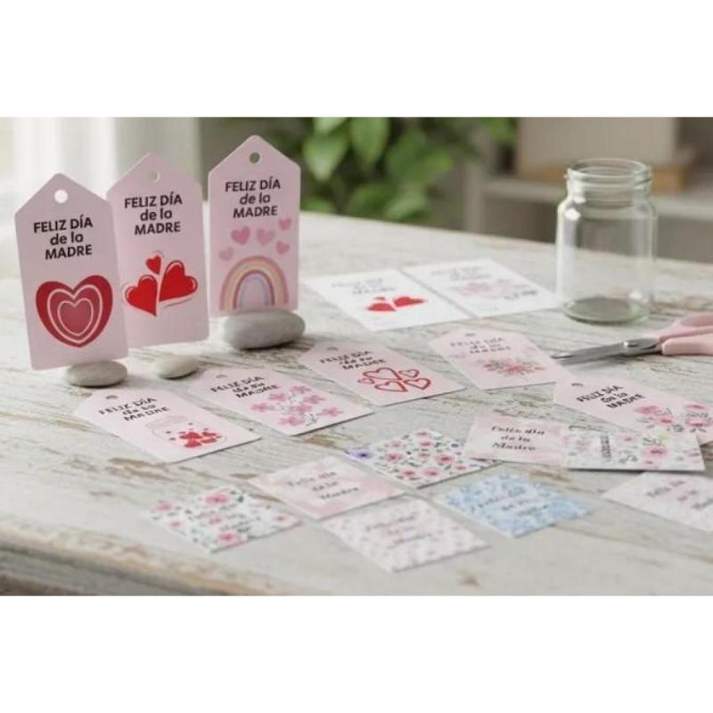 Día De La Madre - Kit Imprimible de Tags y etiquetas para los regalos