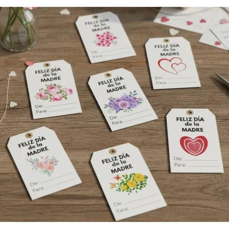 Día De La Madre - Kit Imprimible de Tags y etiquetas para los regalos - 2