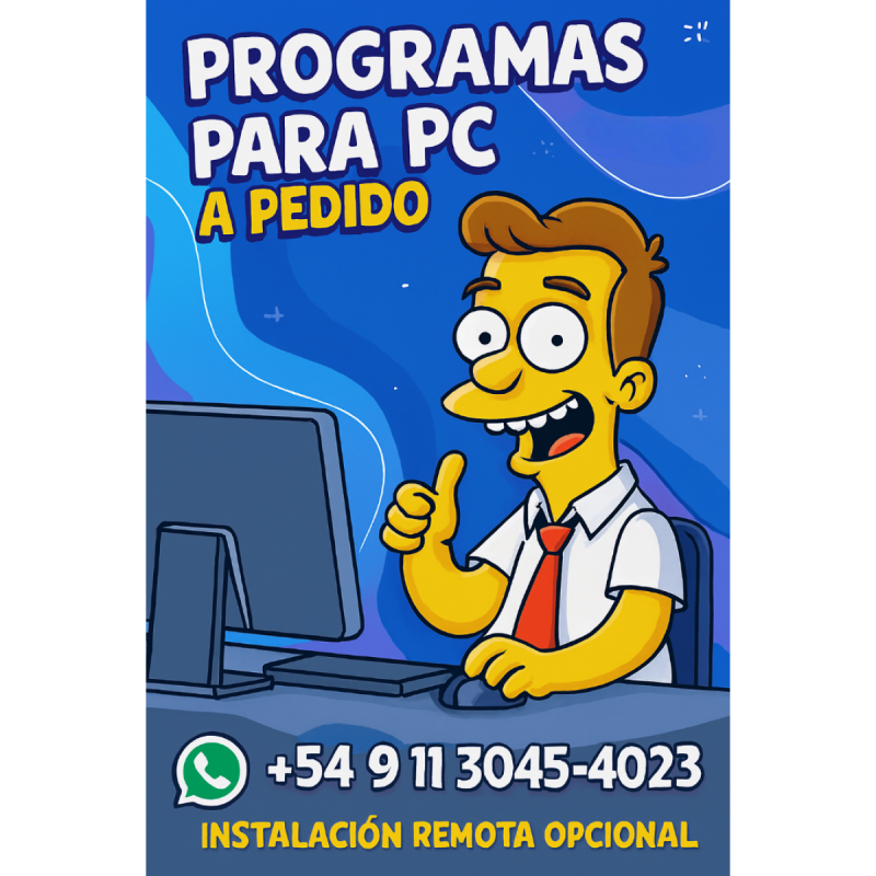 Programas para PC a pedido – Instalación remota y sin vueltas
