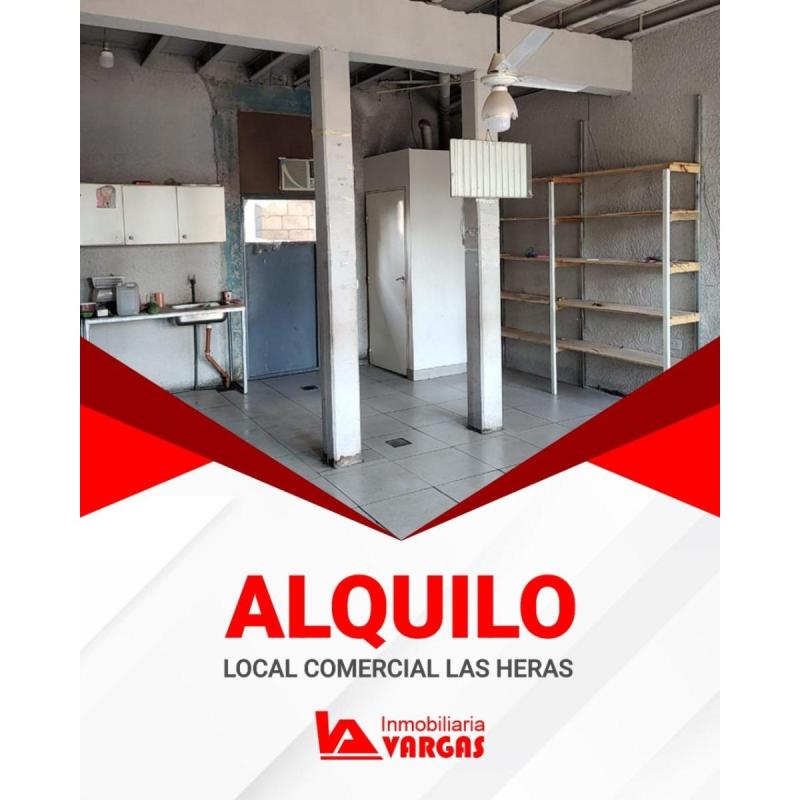 Alquilo local comercial Las Heras, ideal para minimarket, despensa, pet shop, cotillón,etc
