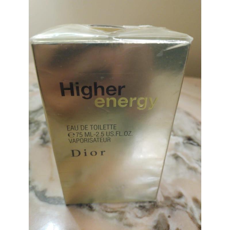 Christian Dior Higher Energy – EDT 75 ml, original y sellado NISB/NOS