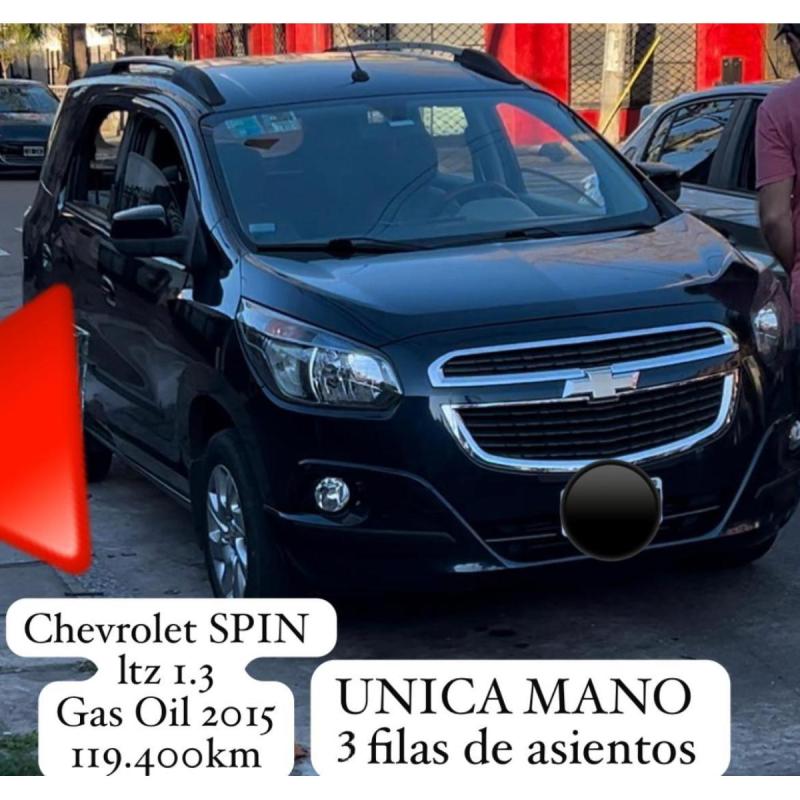 Chevrolet Spin LTZ 1.3 Diesel 2015 7 Asientos - 119.400 km