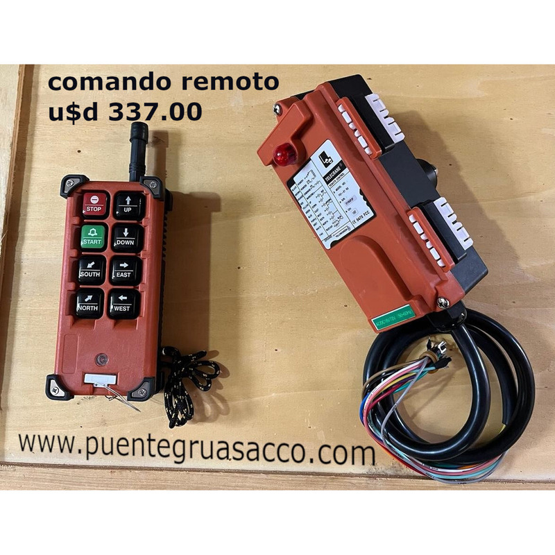 Control remoto para puente grua