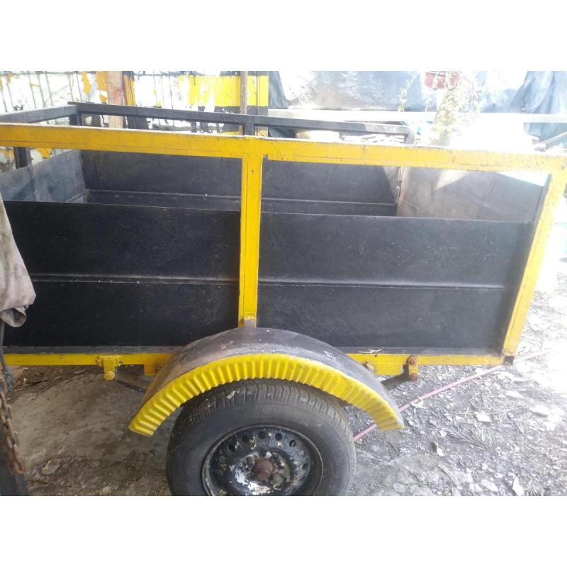 Carro con lanza enganche bolita ideal llevar cuatriciclos