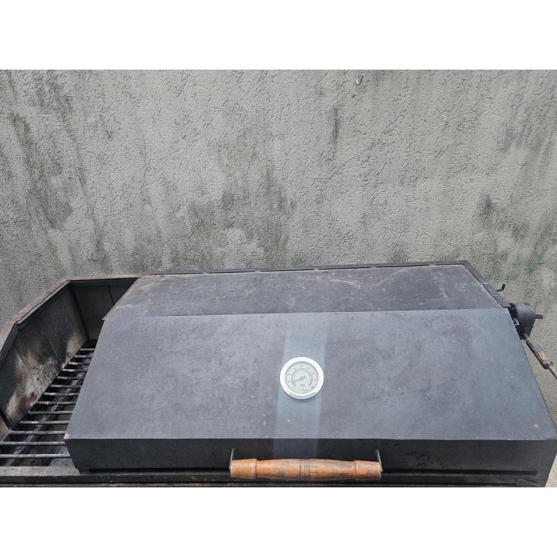 Gran parrilla de hierro movil