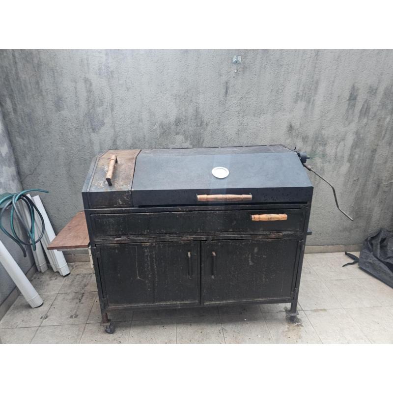 Gran parrilla de hierro movil - 4/6