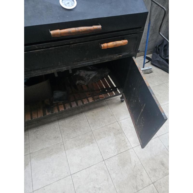 Gran parrilla de hierro movil - 5/6