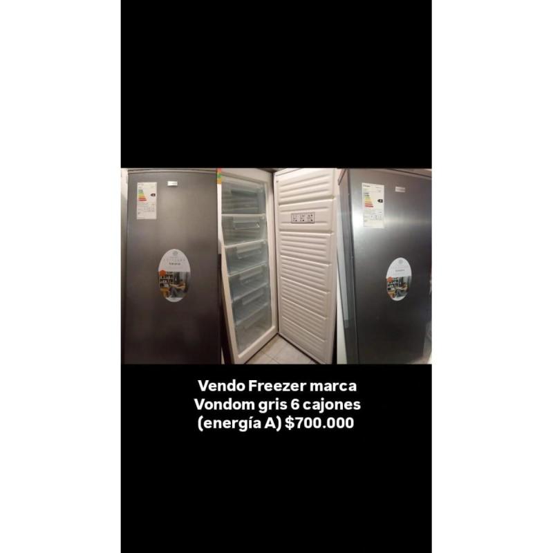 Freezer marca VONDOM 6 cajones