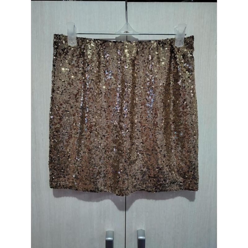 Pollera lentejuelas NUEVA! talle 2