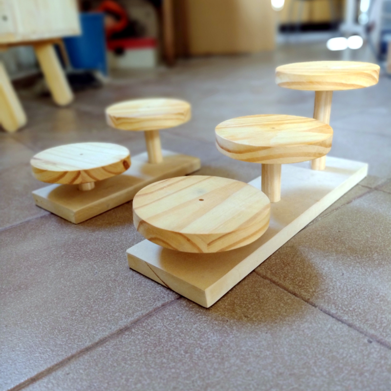 Soporte Expositor de Madera