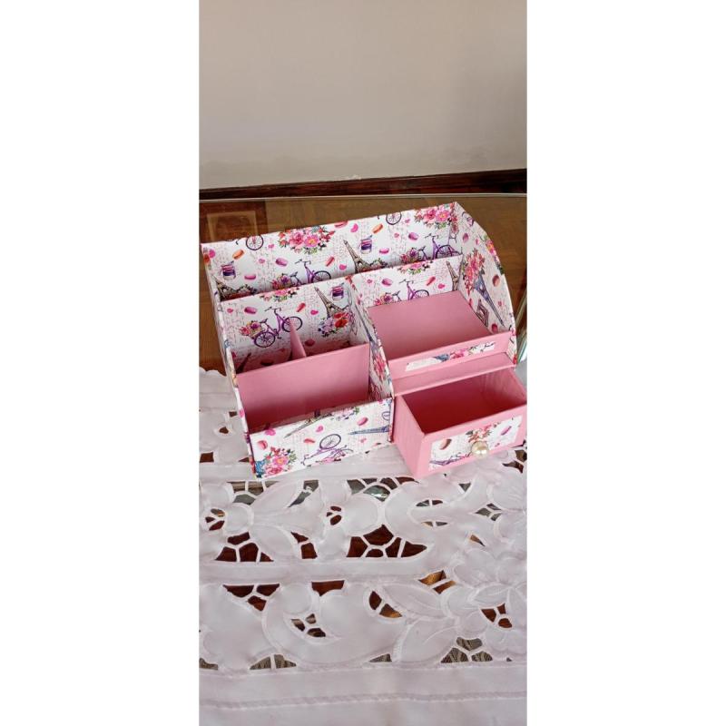 Cajas organizadoras multiusos y colgantes de colores - 3/16