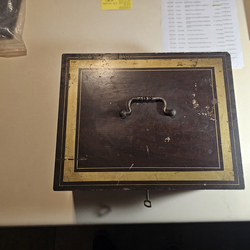 Caja de seguridad o Portavalores Antigua....de las buenas!!! - 5