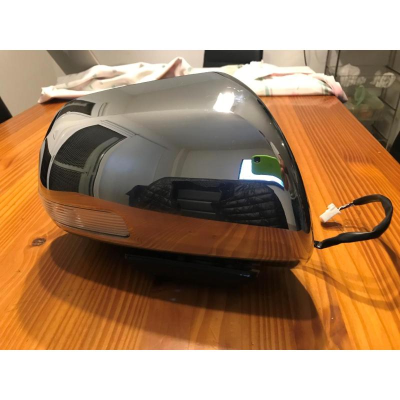 Espejo Toyota Hilux SRV derecho (acompañante) cromado c/giro - 2/5