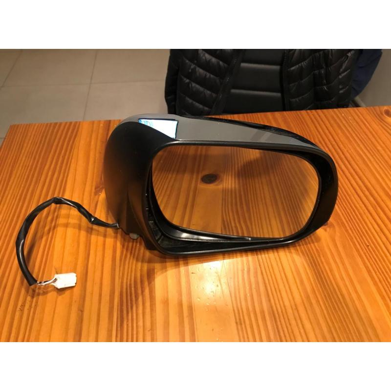 Espejo Toyota Hilux SRV derecho (acompañante) cromado c/giro - 3/5