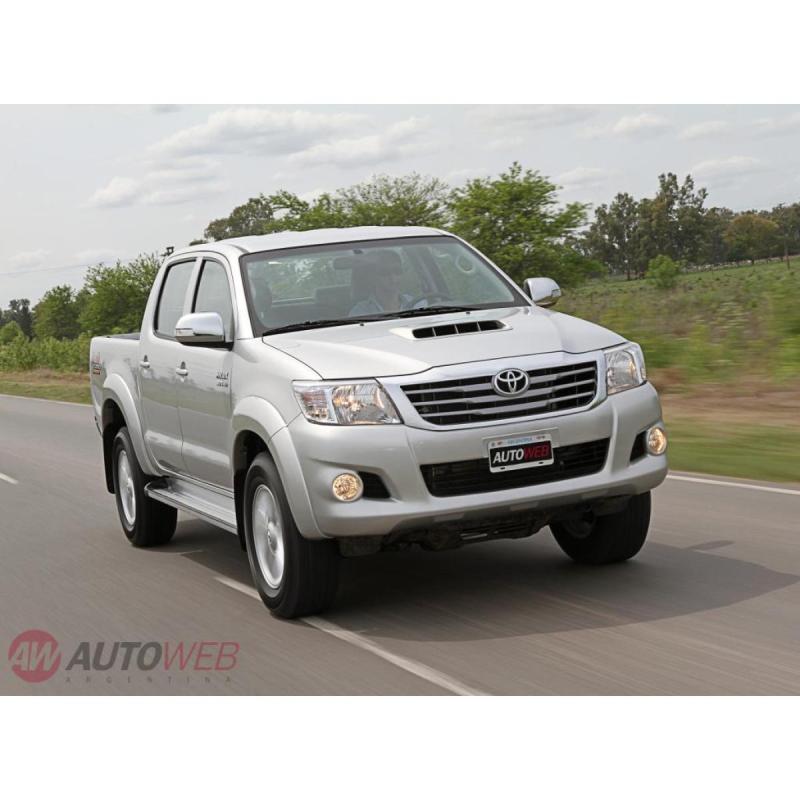 Espejo Toyota Hilux SRV derecho (acompañante) cromado c/giro - 5/5