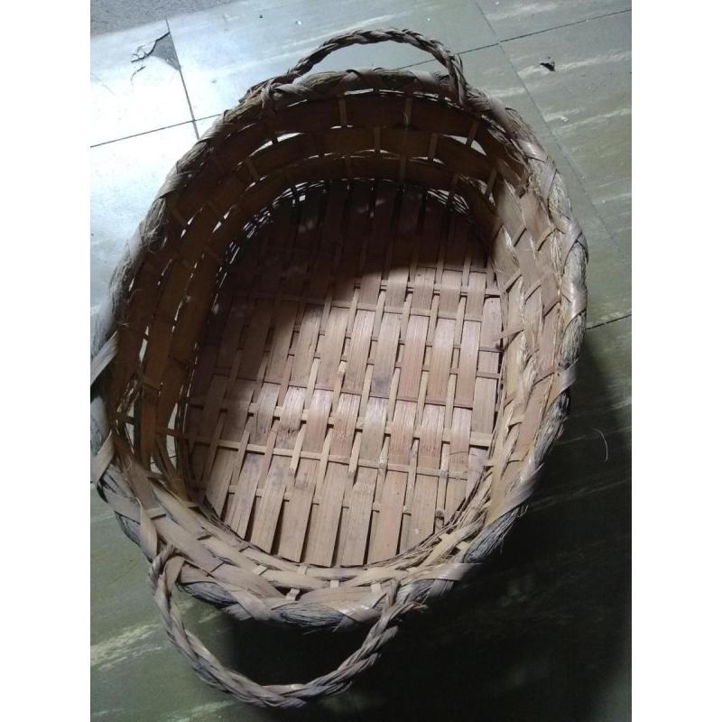 Frutera o panera mimbre 36 x 28 cm