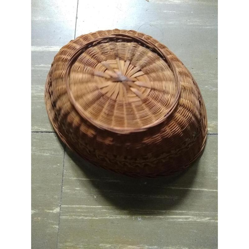 Panera o frutera de mimbre 25 x 19 cm - 2/5