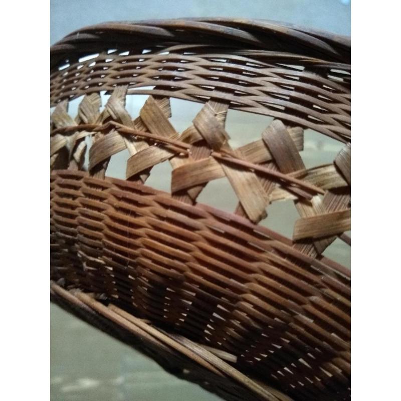 Panera o frutera de mimbre 25 x 19 cm - 3/5
