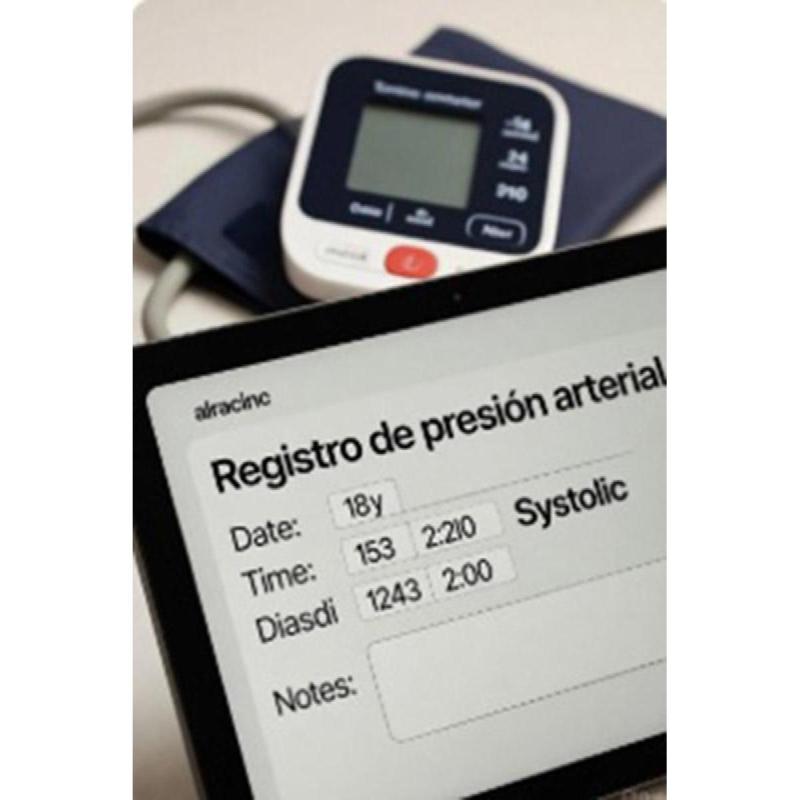 Registro de presión arterial