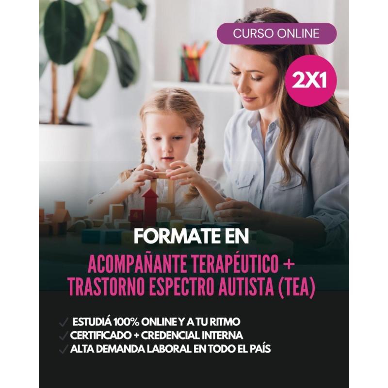 AcompaÑante terapeutico +  neurodiversidad y tea